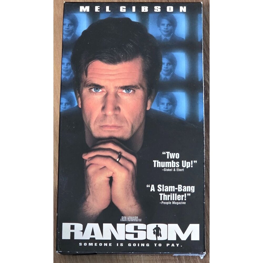 Ransom (VHS, 1997) Mel Gibson, Gary Sinse, Lili Taylor, Ron Howard ACTION